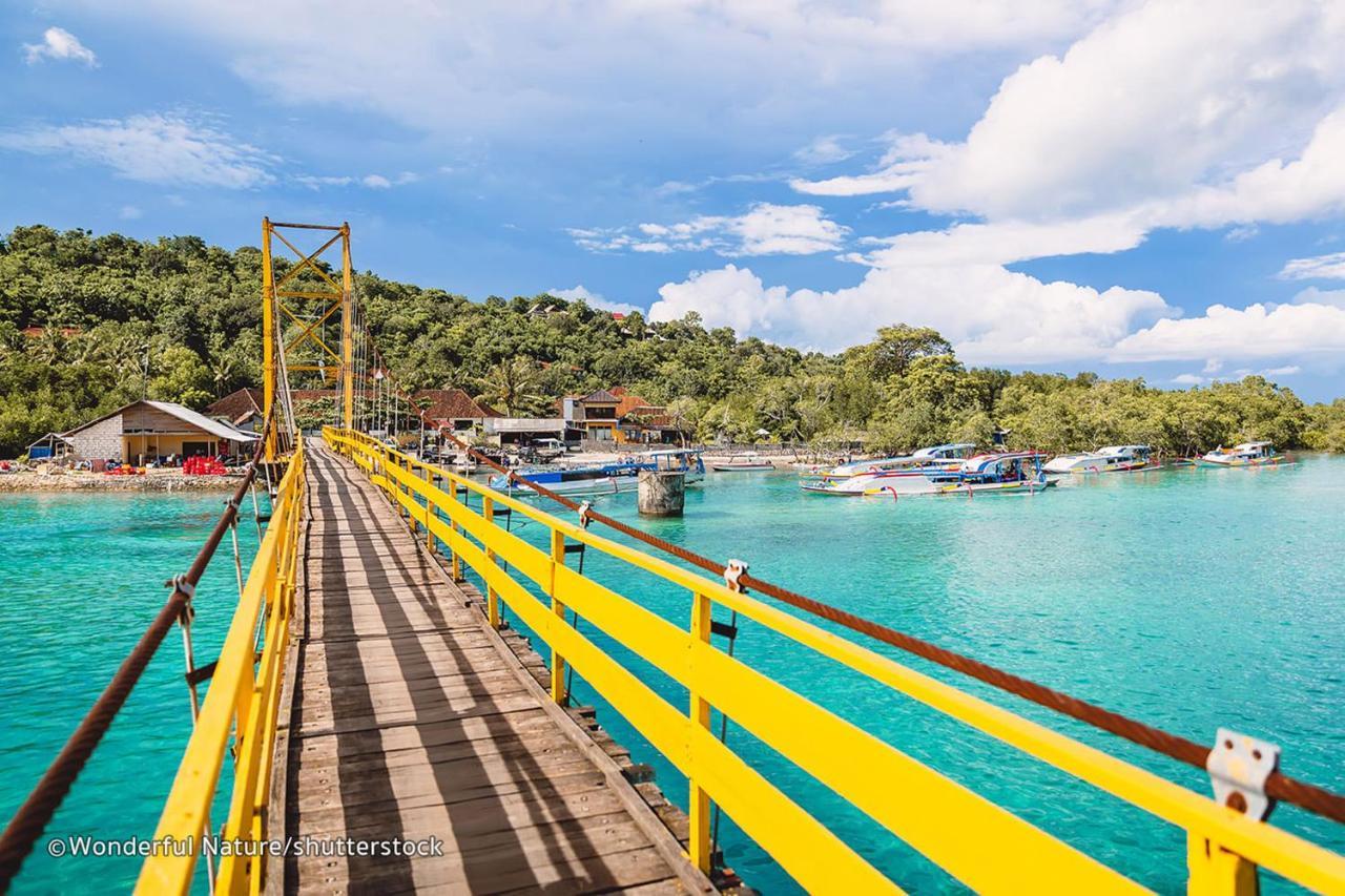 Sunjaya Kubu Guesthouse Nusa Lembongan  Ngoại thất bức ảnh