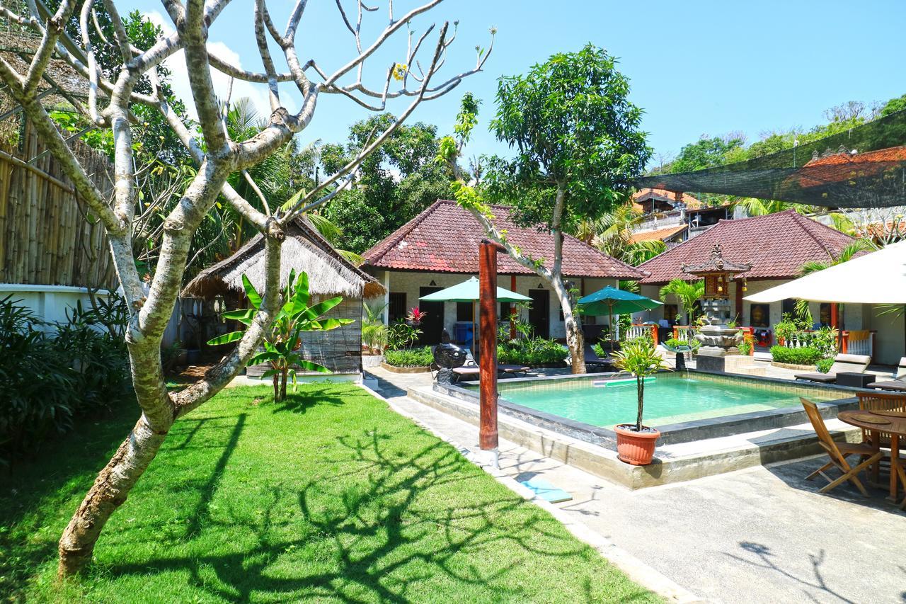 Sunjaya Kubu Guesthouse Nusa Lembongan  Ngoại thất bức ảnh