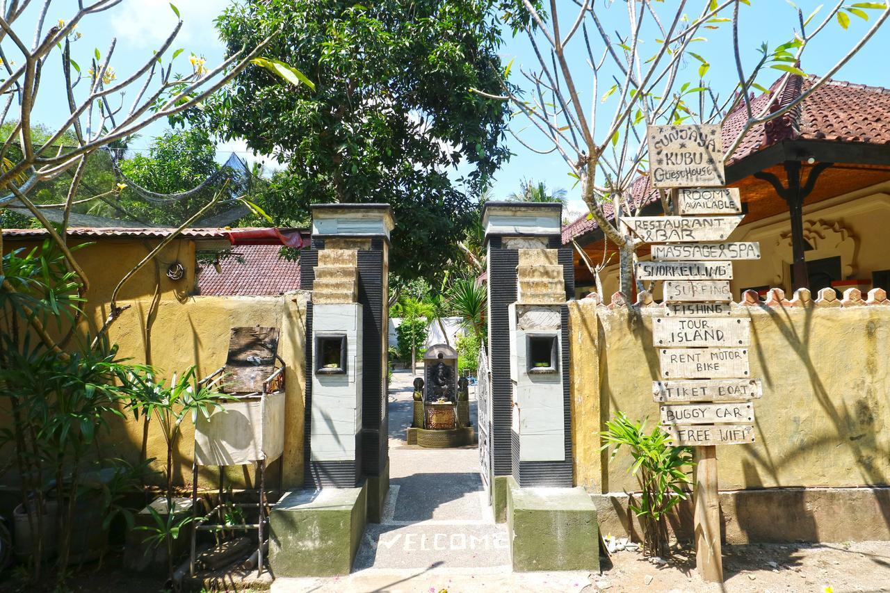 Sunjaya Kubu Guesthouse Nusa Lembongan  Ngoại thất bức ảnh