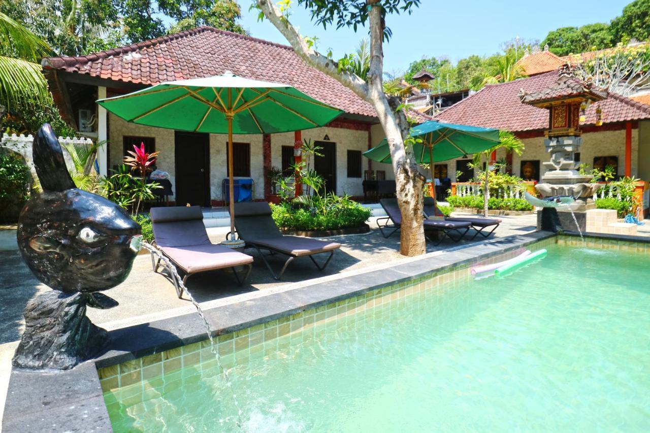 Sunjaya Kubu Guesthouse Nusa Lembongan  Ngoại thất bức ảnh