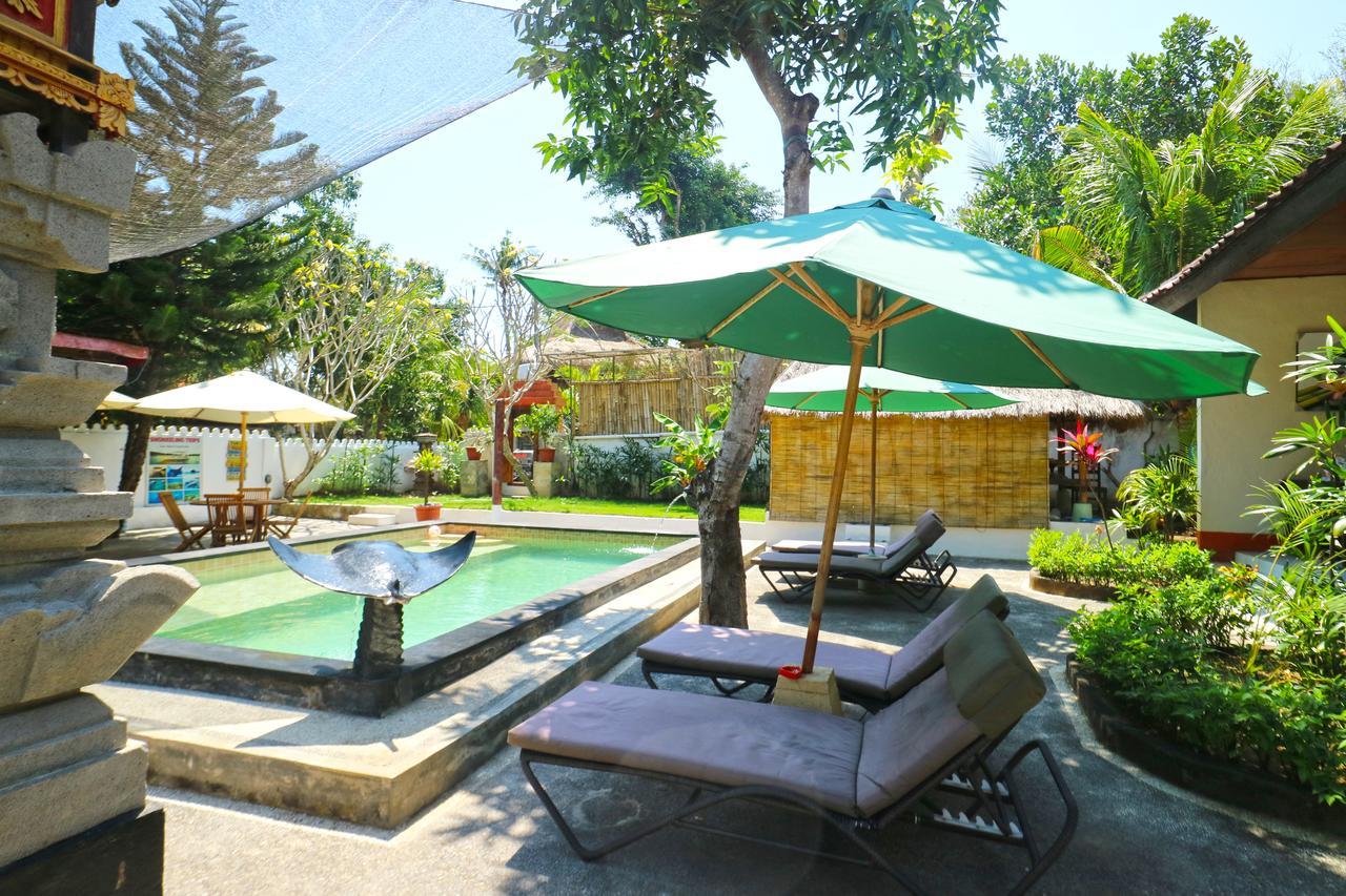 Sunjaya Kubu Guesthouse Nusa Lembongan  Ngoại thất bức ảnh