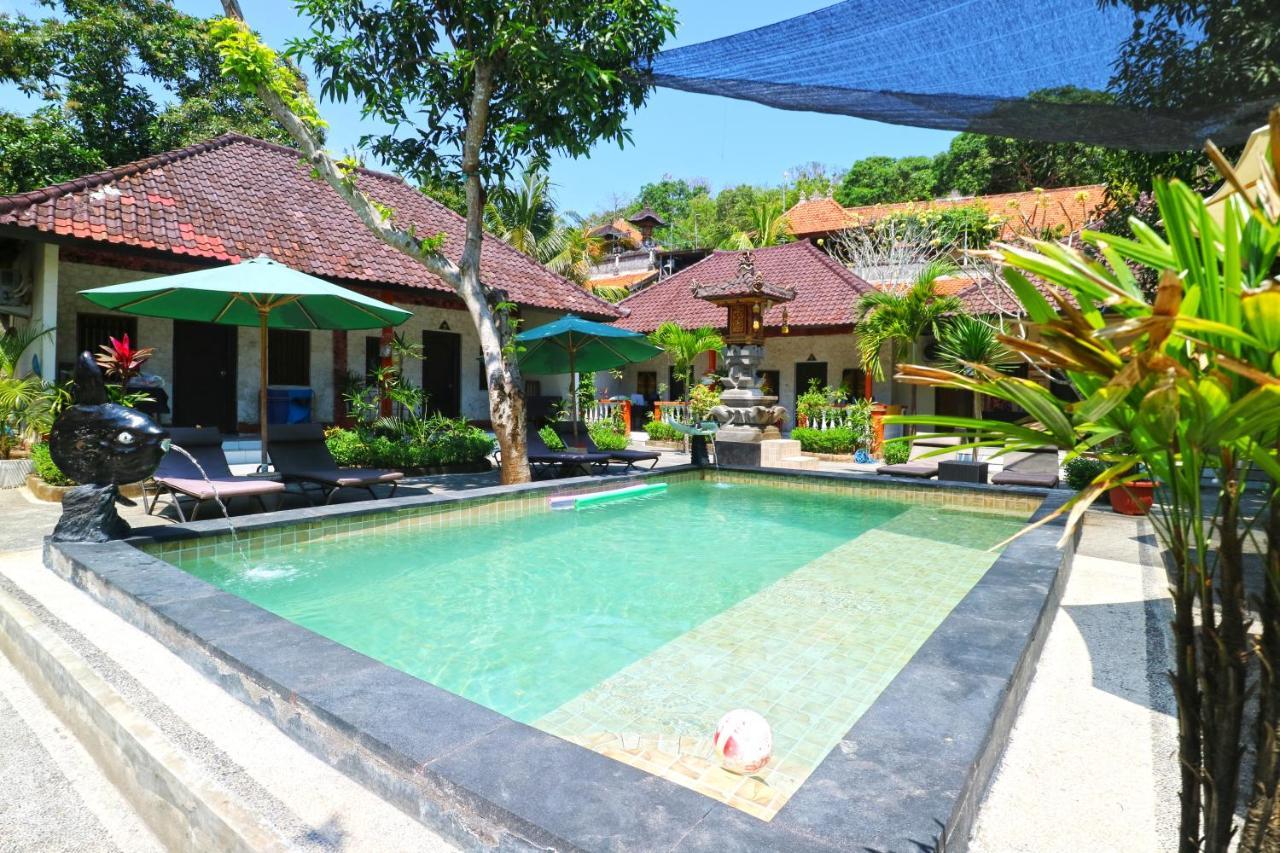 Sunjaya Kubu Guesthouse Nusa Lembongan  Ngoại thất bức ảnh