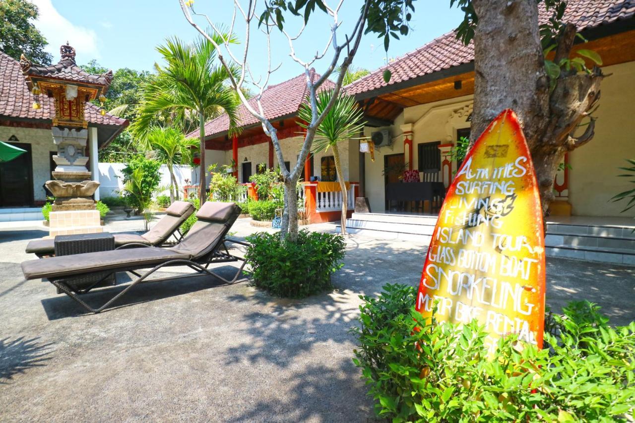 Sunjaya Kubu Guesthouse Nusa Lembongan  Ngoại thất bức ảnh